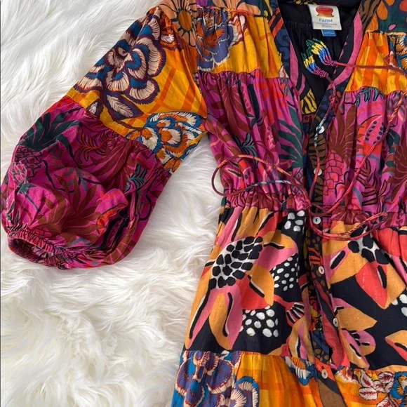 FARM Rio Multicolor Maxi Dress - Picture 2 of 7
